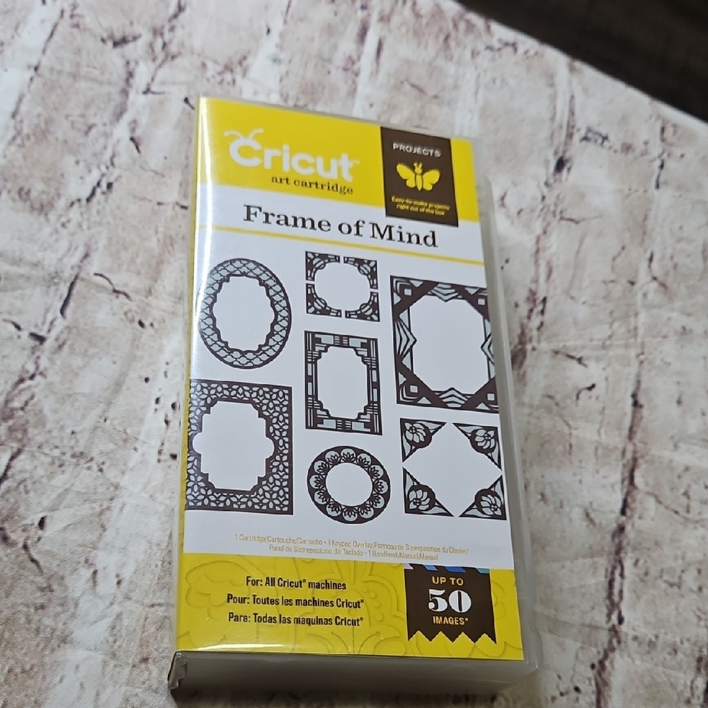 Cricut Art Cartridge Frame‎ Of Mind